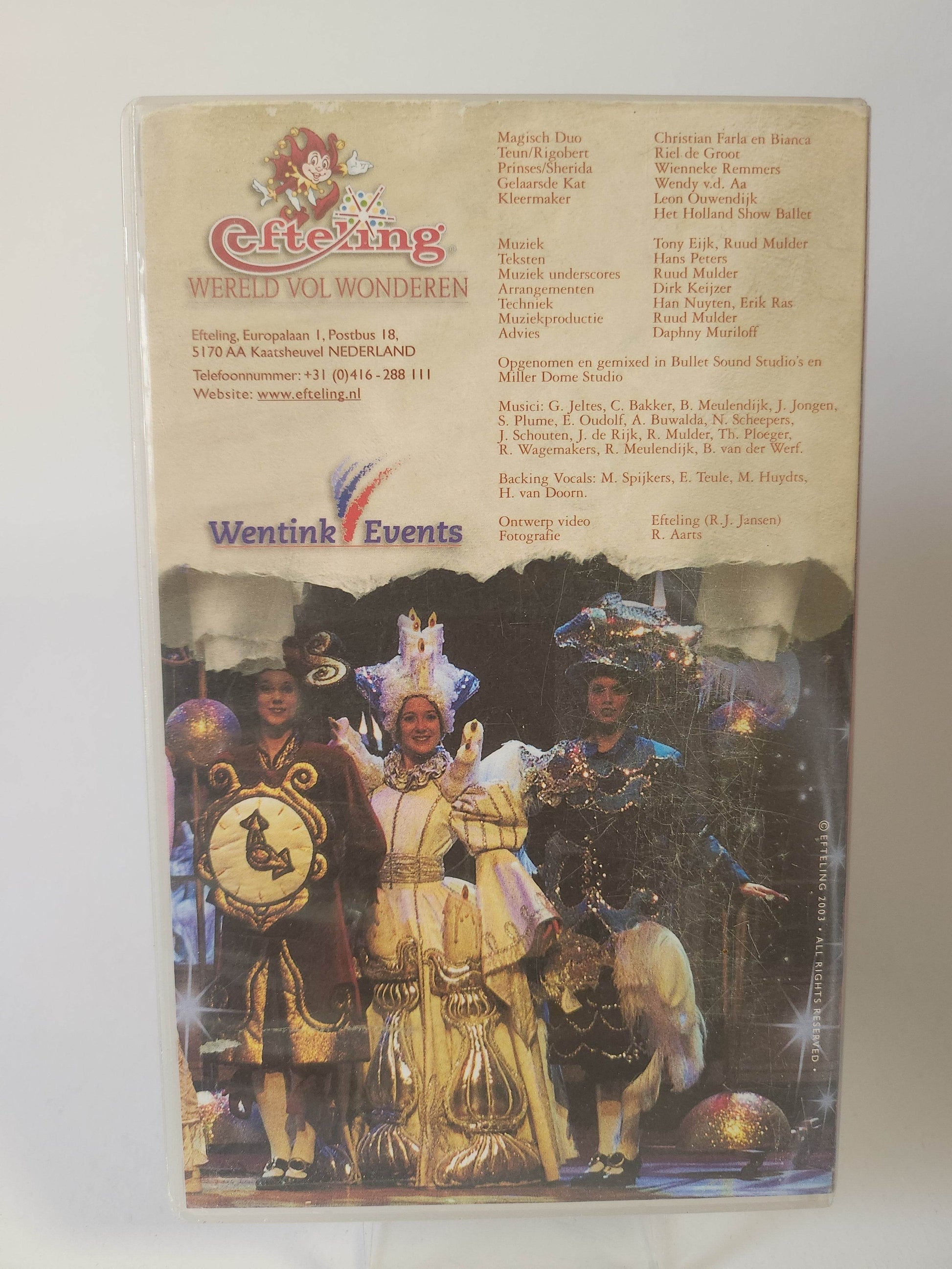 Wonderlijke Efteling Show VHS Kids - Feniks Gameshop