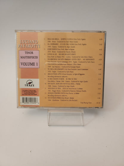 Luciano Pavarotti: Tenor Masterpieces Volume 1 CD