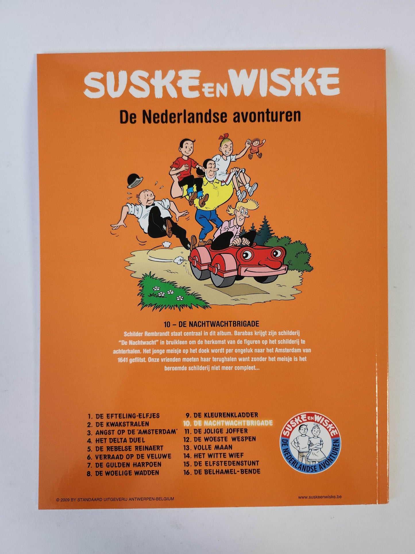 10: de Nachtwachtbrigade Nederlandse Avonturen Suske en Wiske - Feniks Gameshop