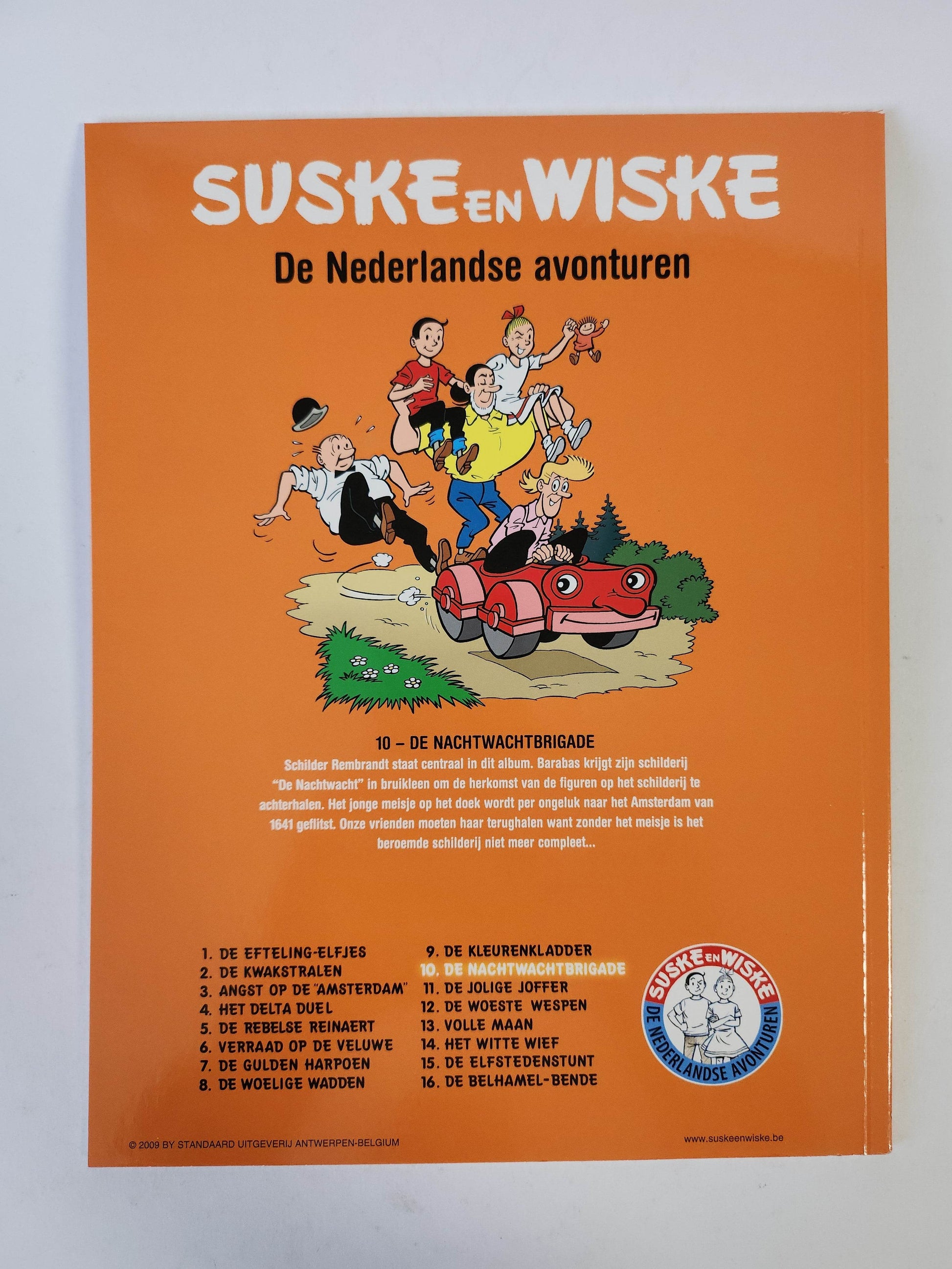 10: de Nachtwachtbrigade Nederlandse Avonturen Suske en Wiske - Feniks Gameshop