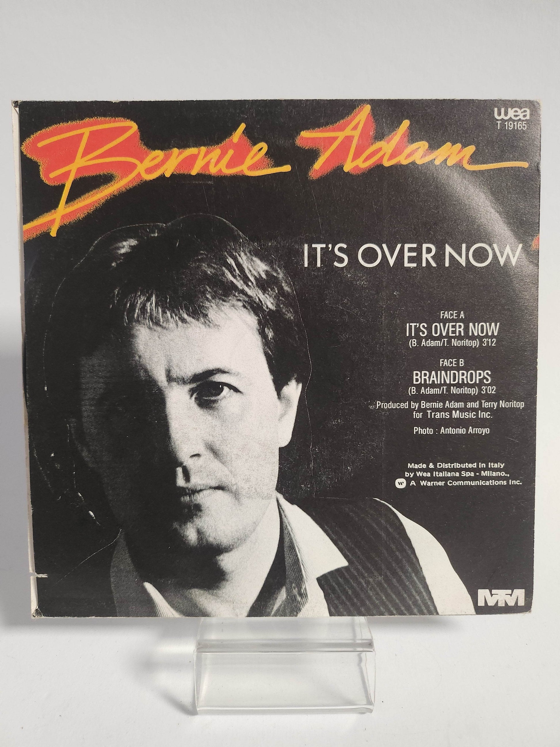 Bernie Adam: It's Over Now Single Vinyl - Feniks Gameshop