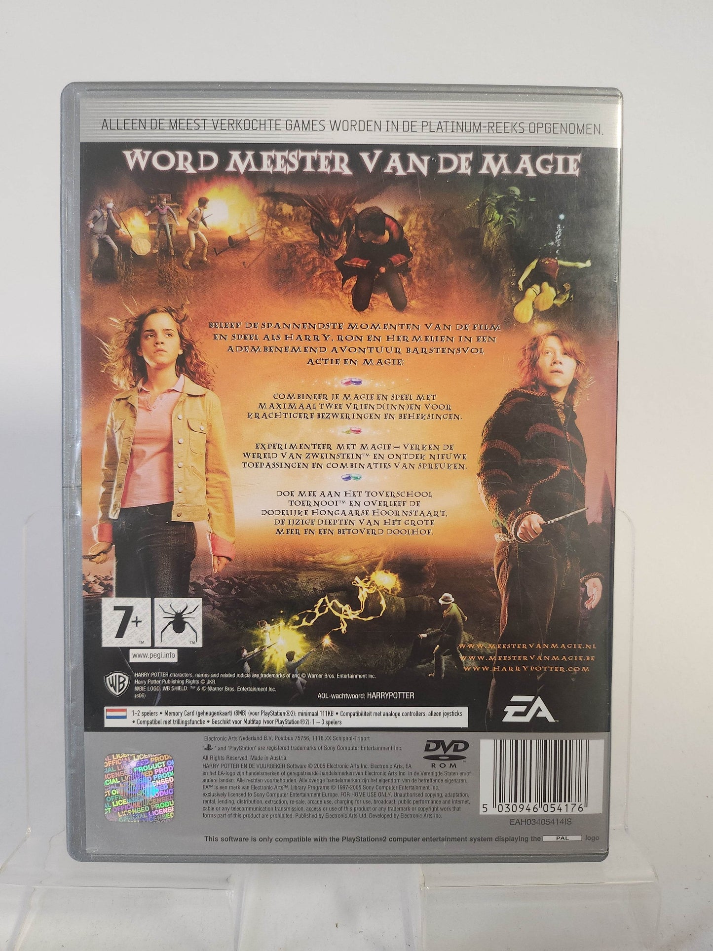 Harry Potter en de Vuurbeker Platinum Playstation 2 - Feniks Gameshop