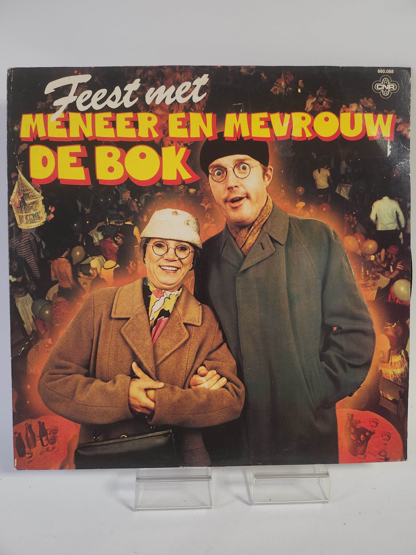 Feest met Meneer en Mevrouw de Bok LP Vinyl - Feniks Gameshop