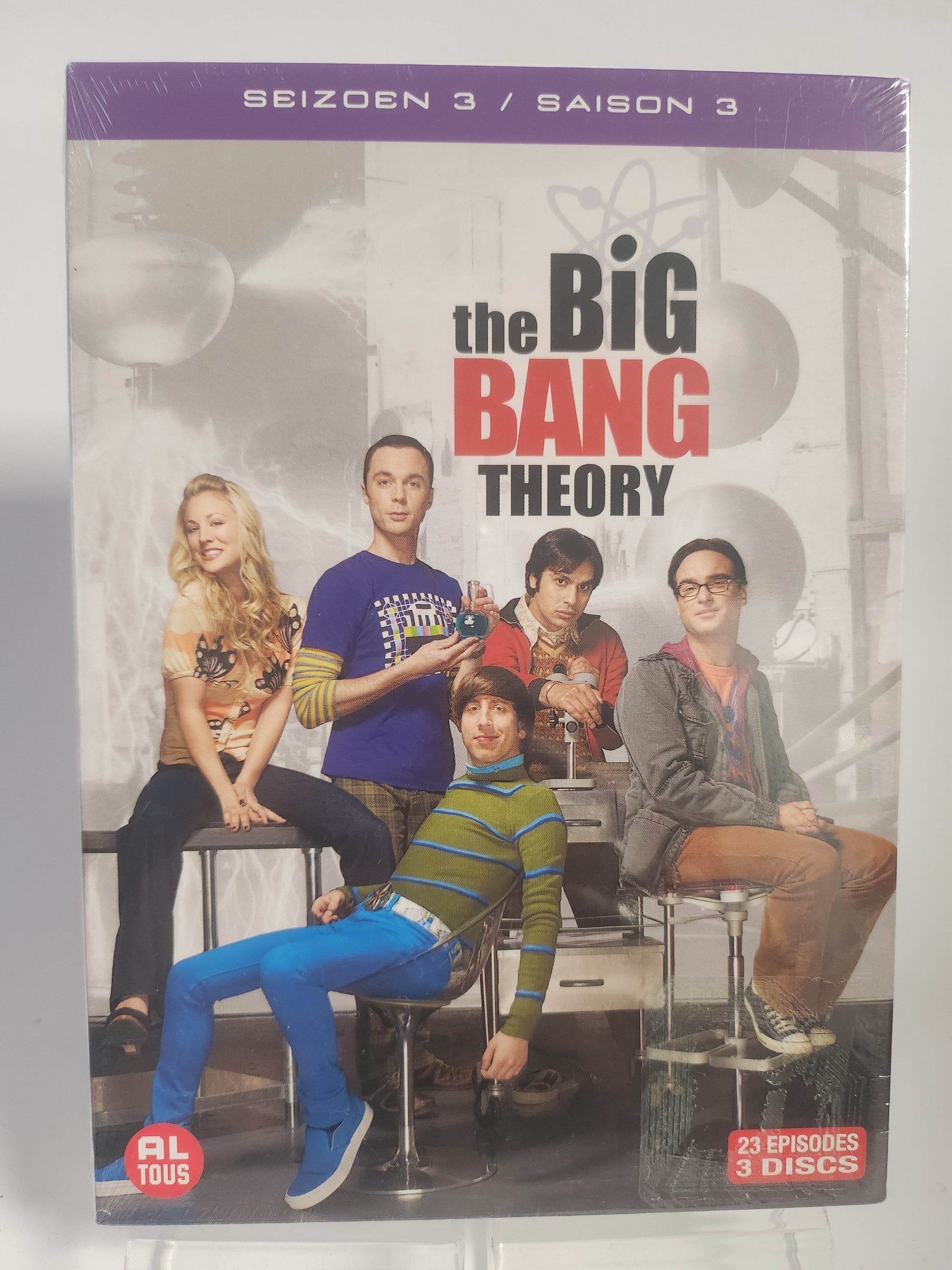 Big Bang Theory Seizoen 3 geseald DVD - Feniks Gameshop