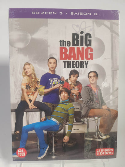 Big Bang Theory Seizoen 3 geseald DVD - Feniks Gameshop
