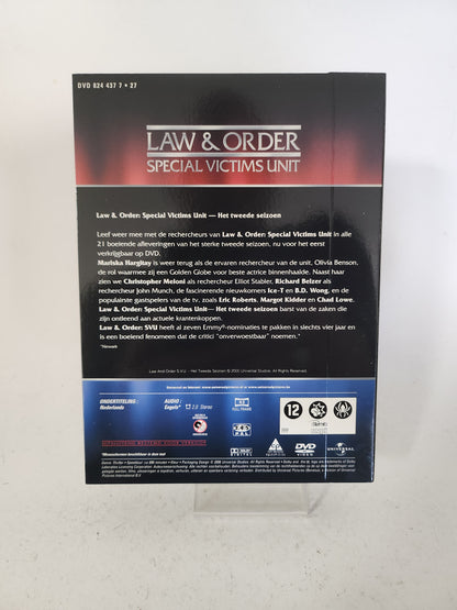 Law & Order: Special Victims Unit Seizoen 2 (2000-2001) Dvd Box