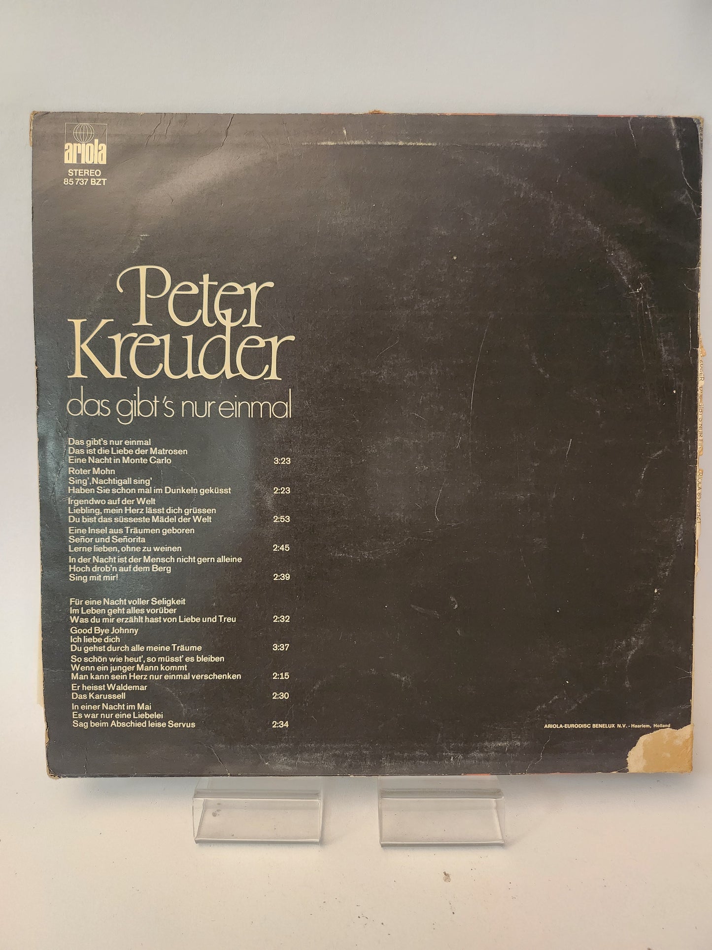Das Gibt's Nur Einmal: Peter Kreuder LP Vinyl