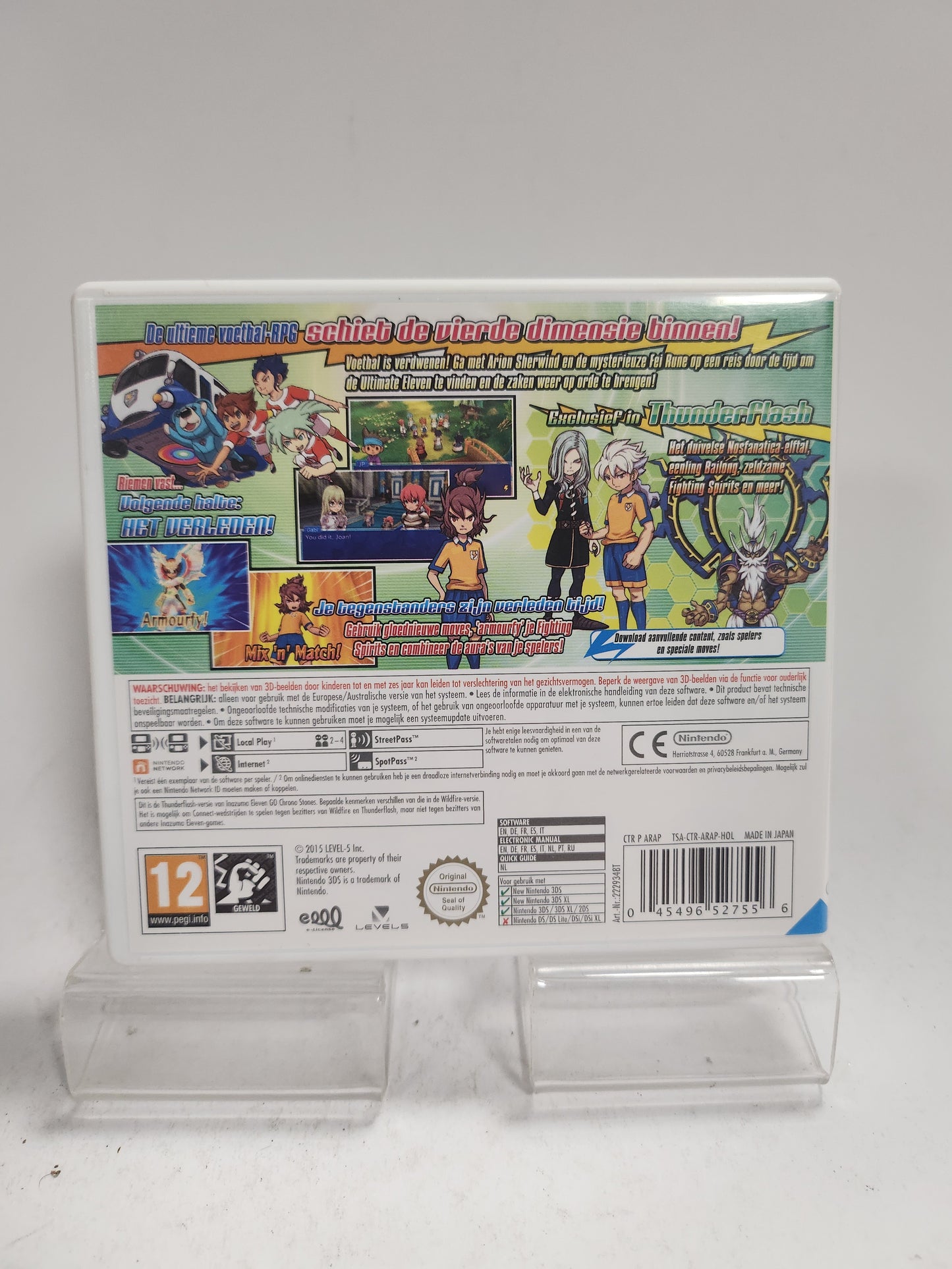 Inazuma Eleven Go Chrono Stones: Thunderflash Nintendo 3DS