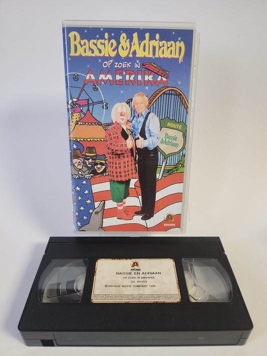 Bassie & Adriaan op Zoek in Amerika VHS - Feniks Gameshop
