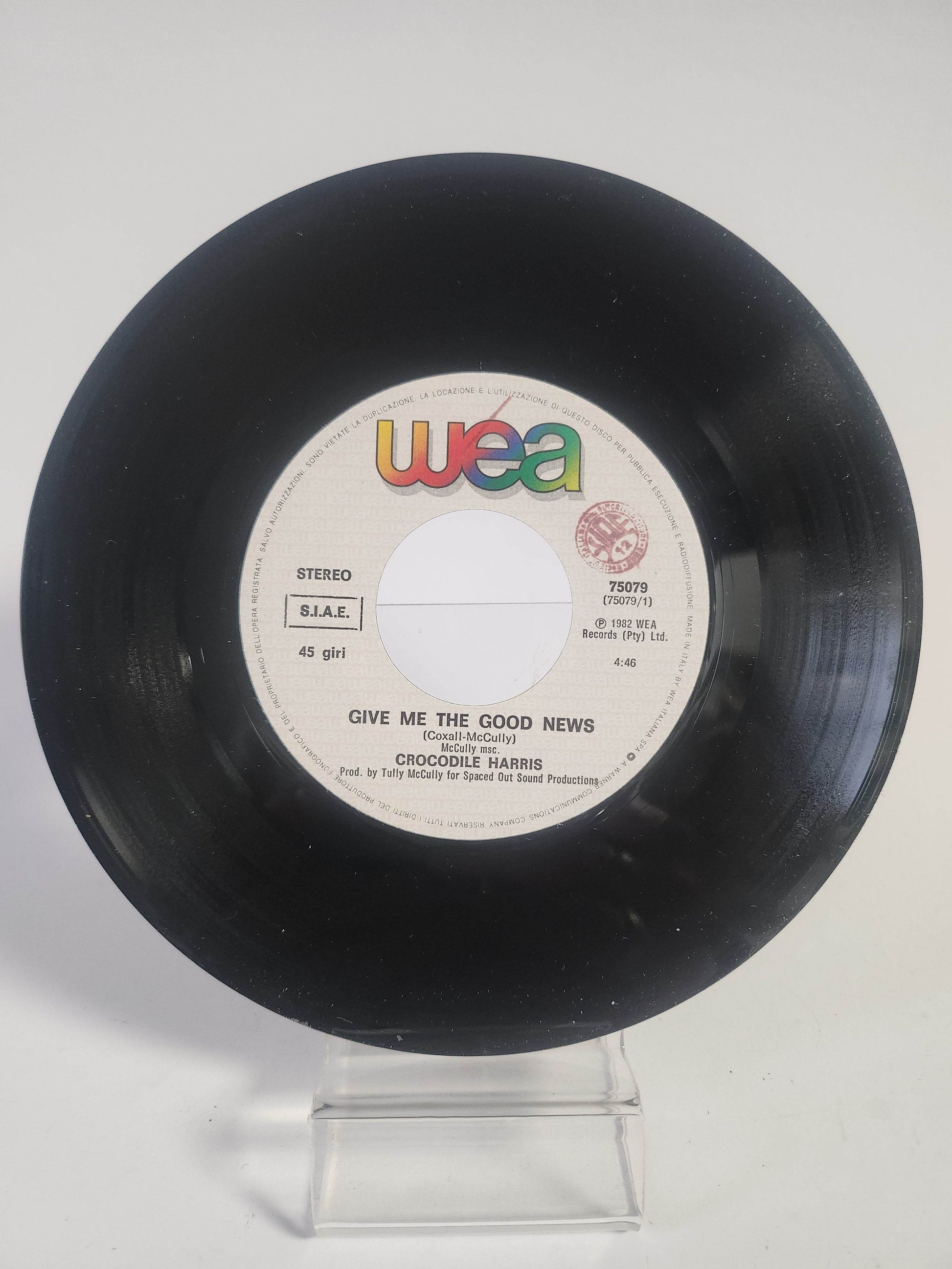 Crocodile Harris: Give me the Good News Single Vinyl - Feniks Gameshop