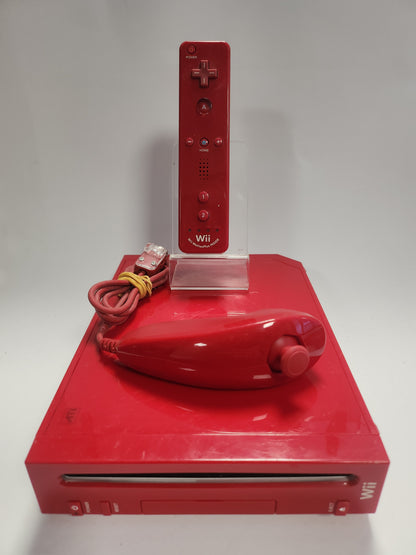 Rode Nintendo Wii Inclusief Motion Plus Controller & Nunchuck