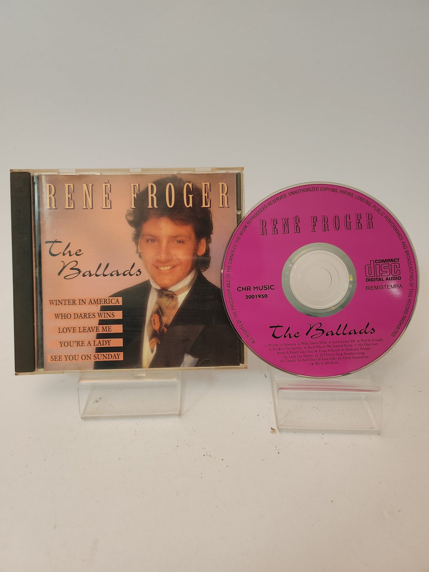 Rene Froger: the Ballads CD