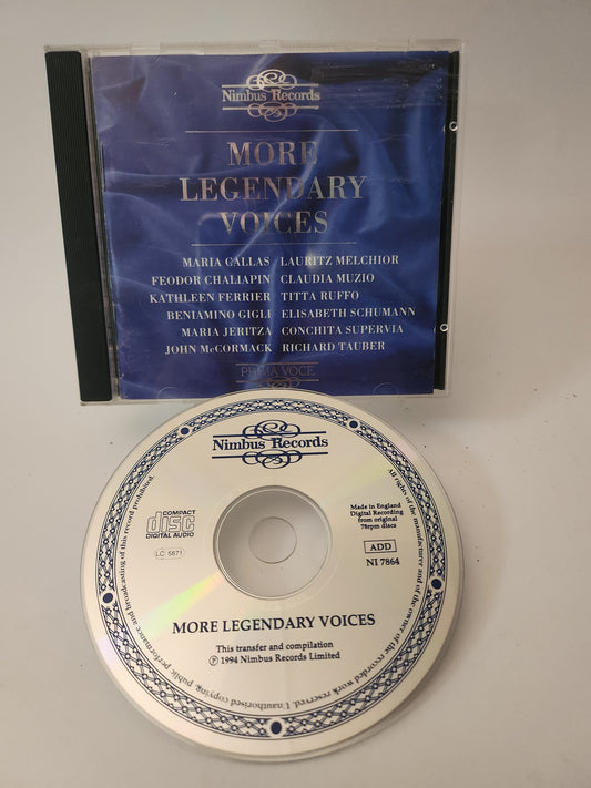 More Legendary Voices CD