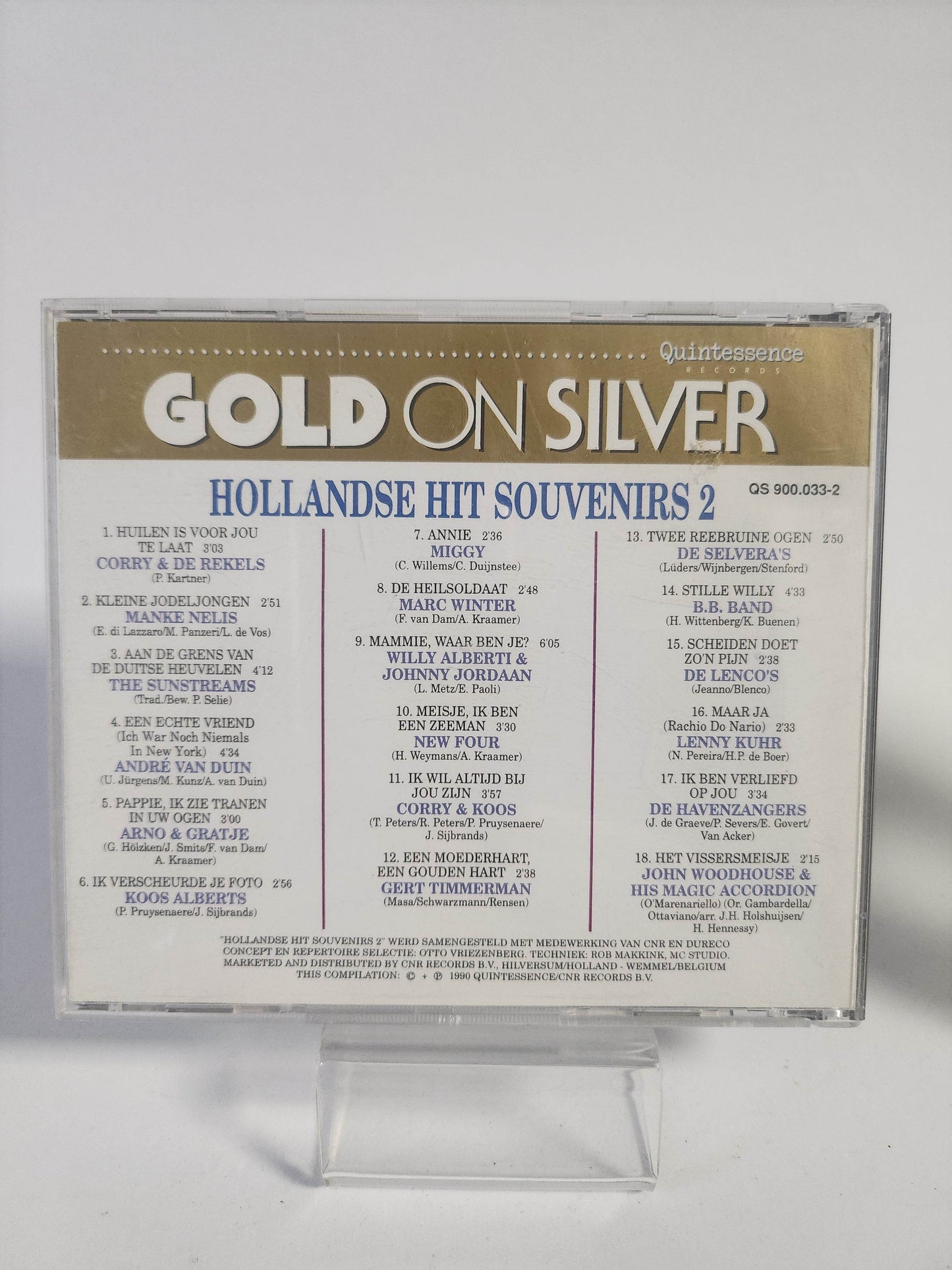 Gold on Silver: Hollandse Hit Souvenirs 2 CD - Feniks Gameshop