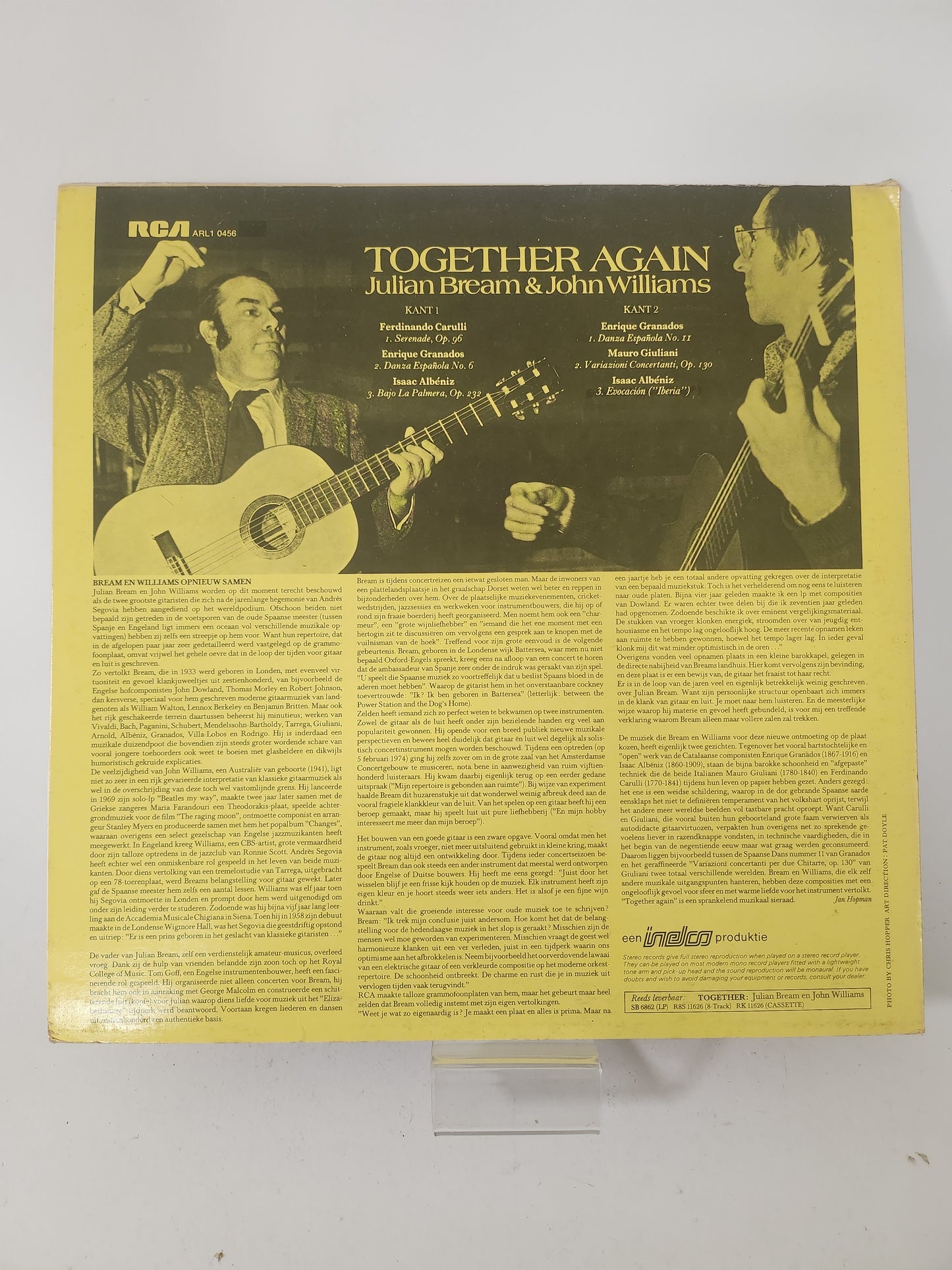 Together Again: Julian Bream & John Williams LP Vinyl