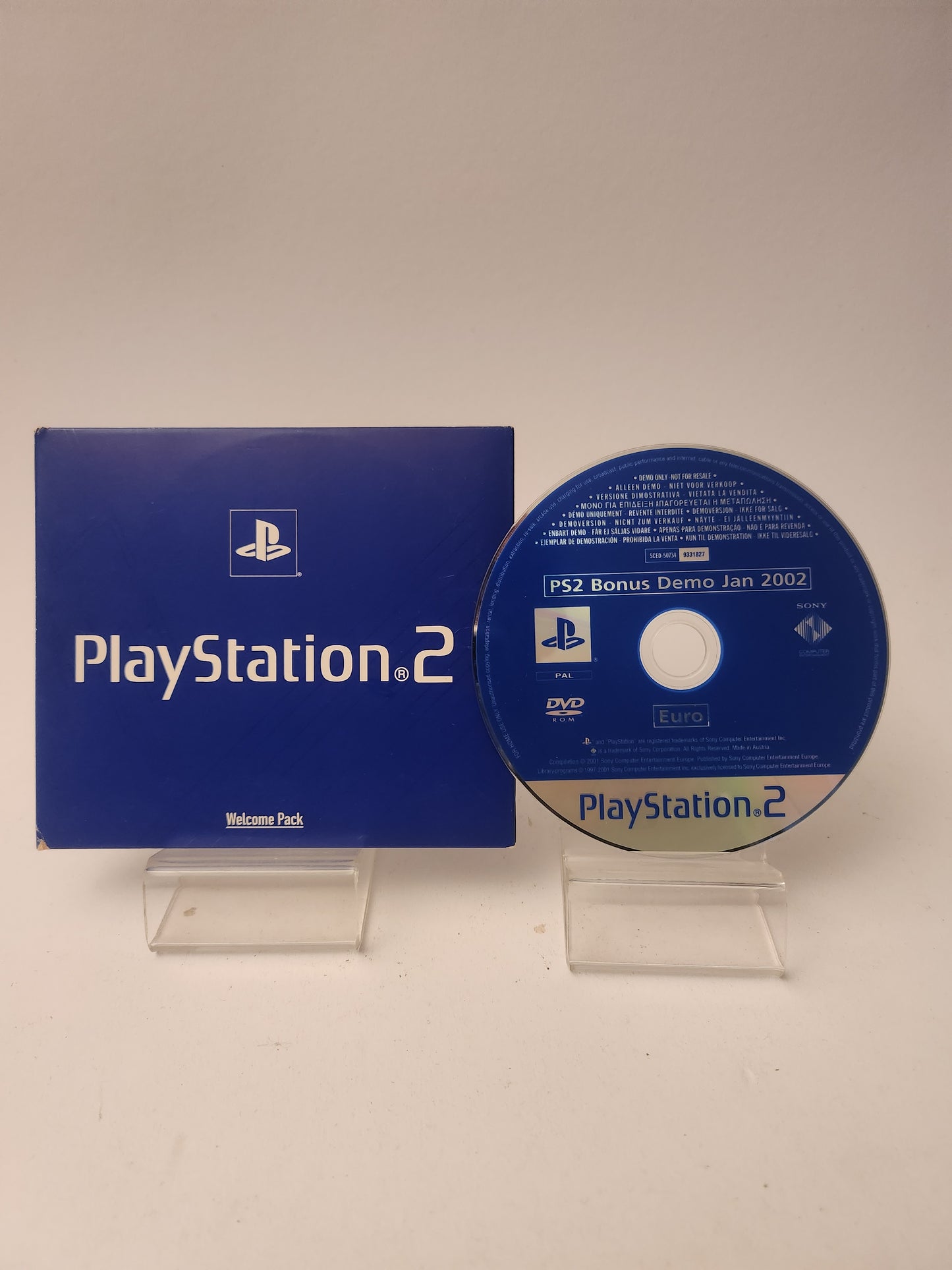 Ps Bonus Disc Jan 2002 Welcome Pack Playstation 2
