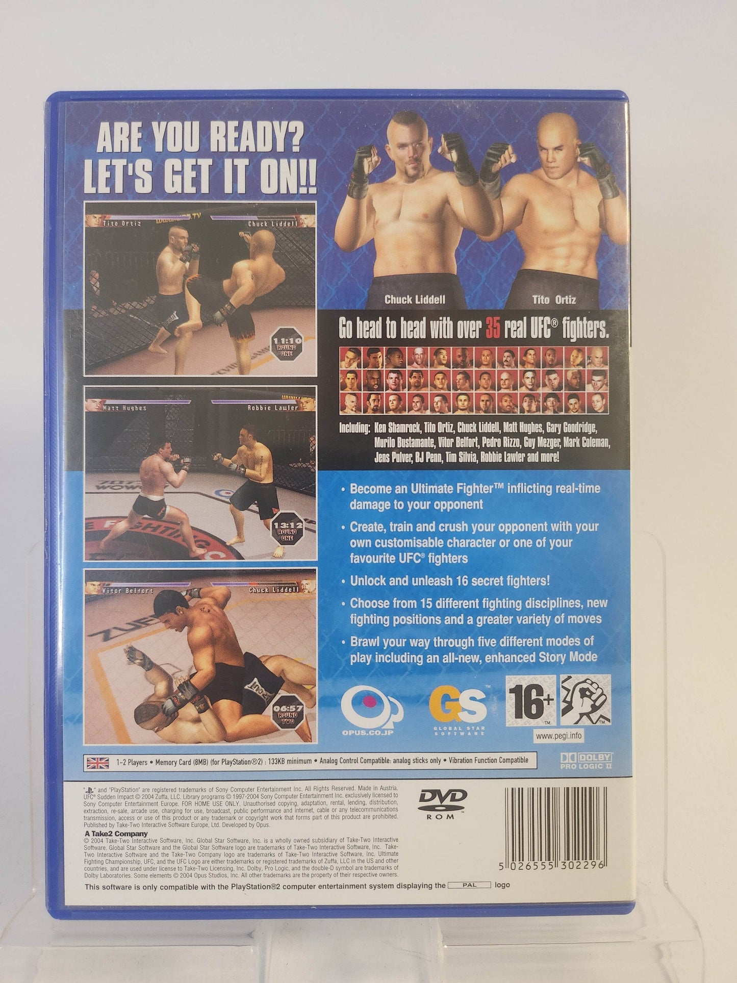 UFC Sudden Impact Playstation 2 - Feniks Gameshop