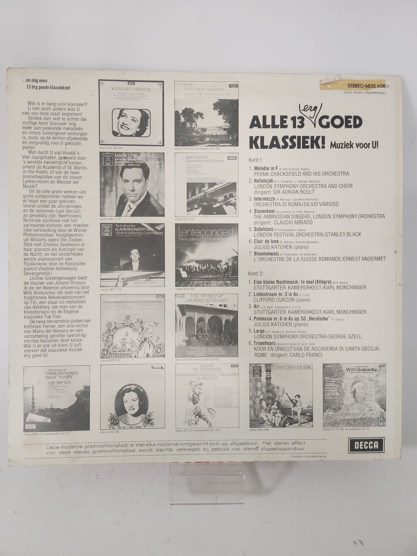 Alle 13 (Erg) Goed Klassiek LP Vinyl