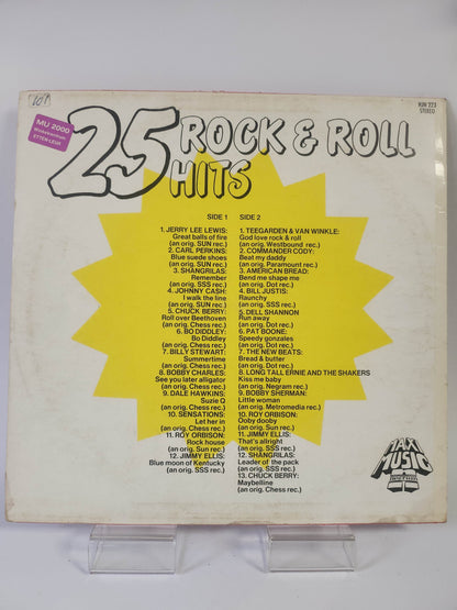 25 Rock & Roll Hits LP Vinyl - Feniks Gameshop