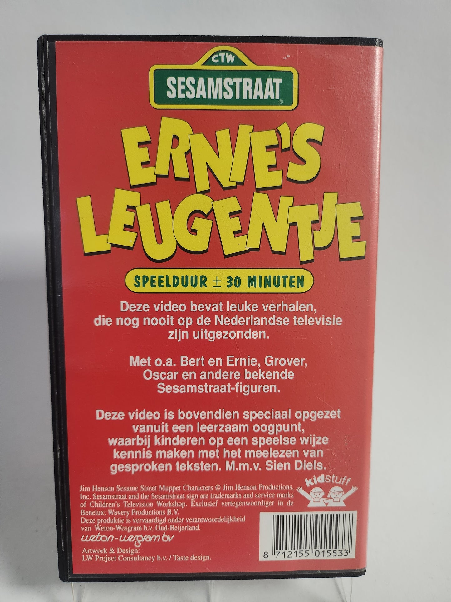 Sesamstraat "Ernie's Leugentje" VHS Kids
