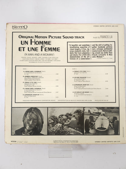Un Homme et Une Femme: Samba Saravah LP Vinyl