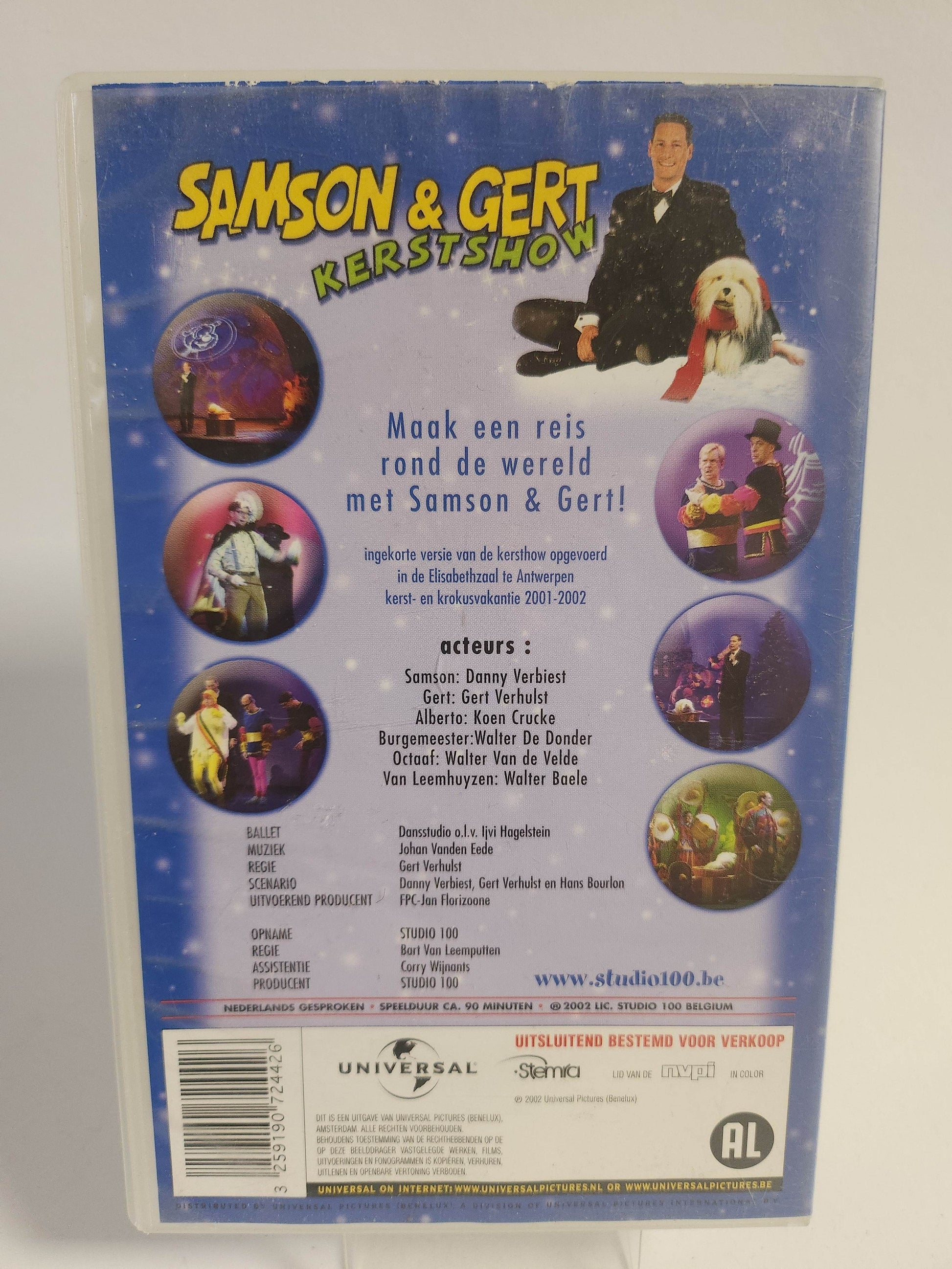 Samson & Gert Kerstshow VHS - Feniks Gameshop