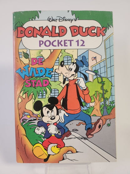 Donald Duck "de Wilde Stad" Pocket 12