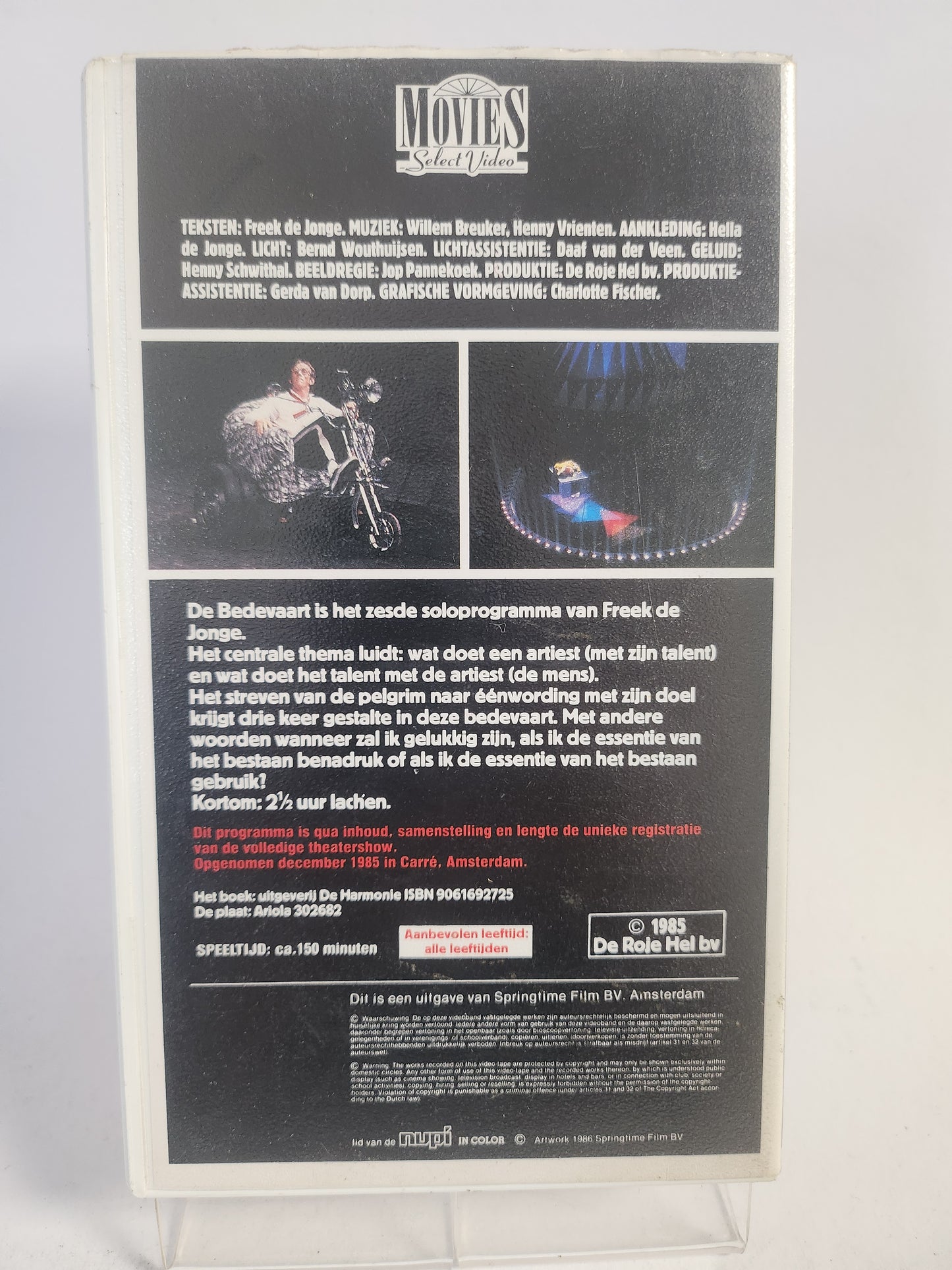 Freek de Jonge "de Bedevaart" VHS