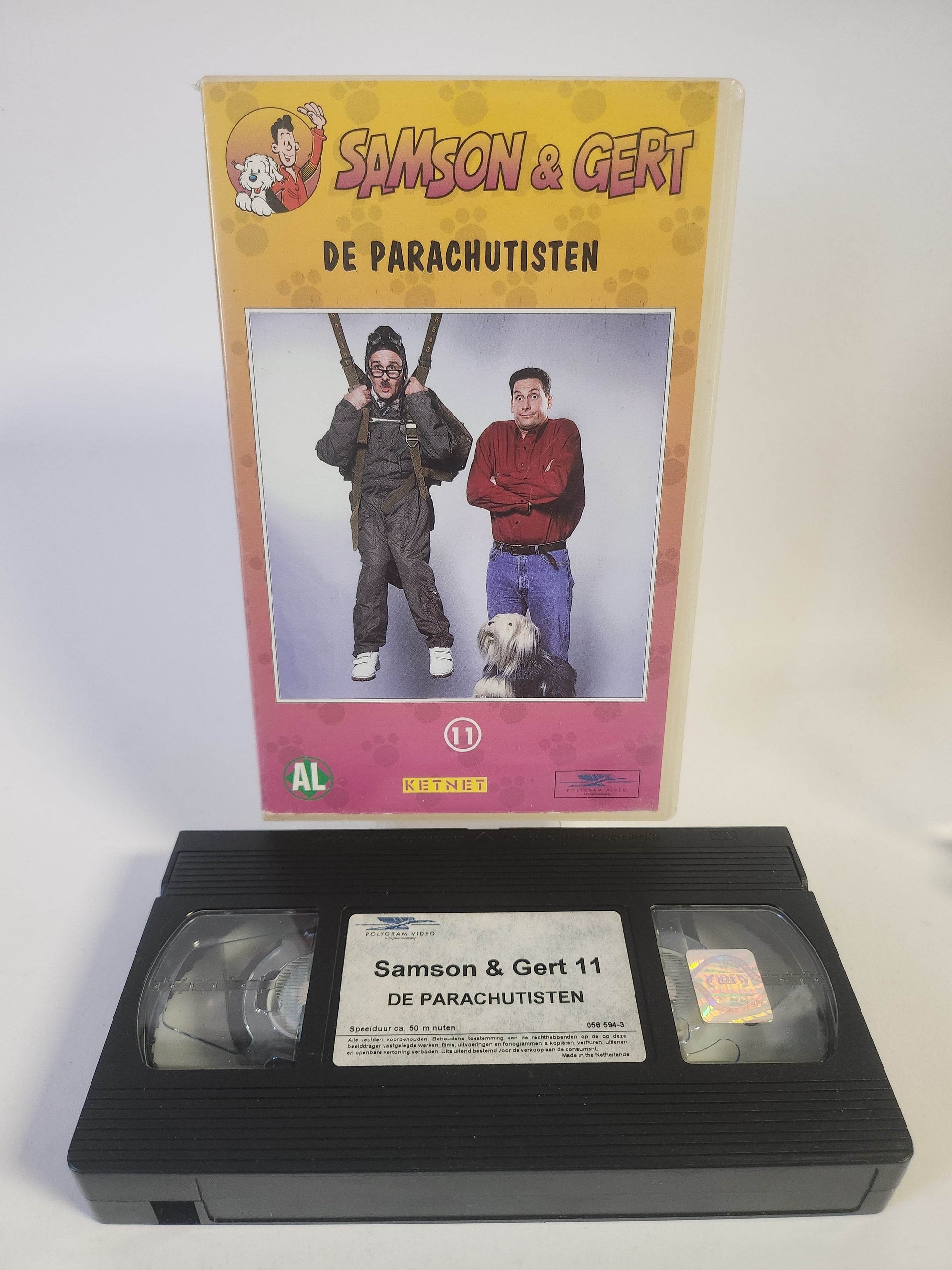Samson & Gert de Parachutisten Deel 11 VHS - Feniks Gameshop