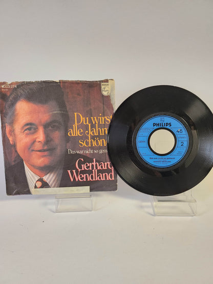 Gérhard Wendland: Du Wirst alle Jahren Schöner Single Vinyl - Feniks Gameshop