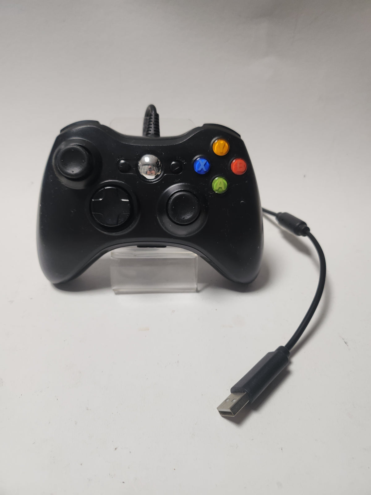 Zwarte Bedrade Controller Xbox 360