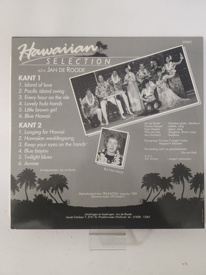 Hawaiian Selection: Jan de Roode LP Vinyl