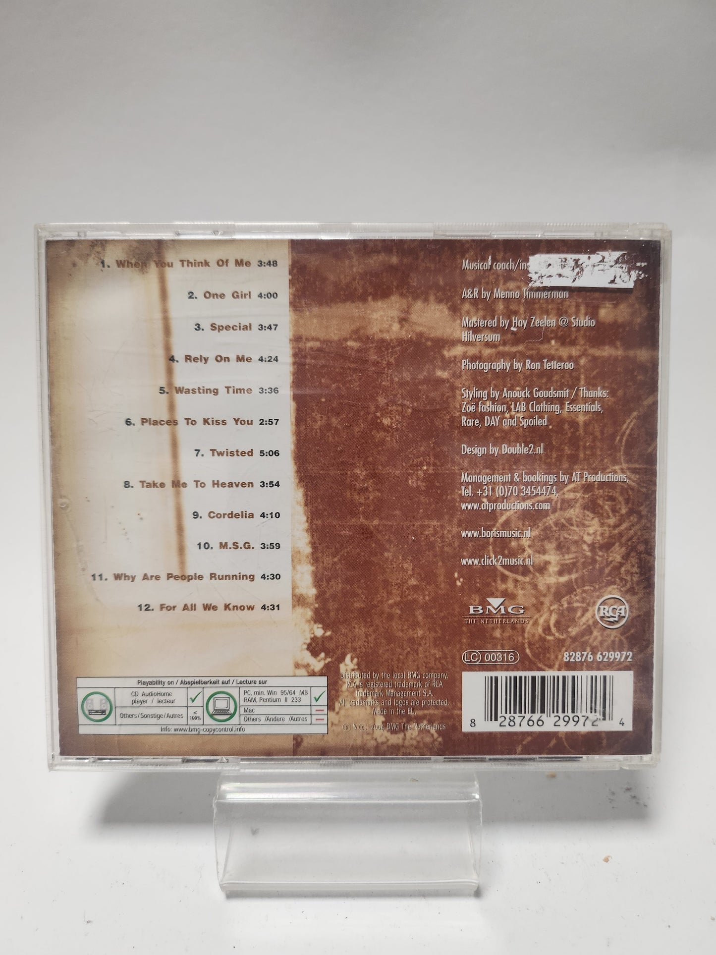 Boris: Rely on Me CD