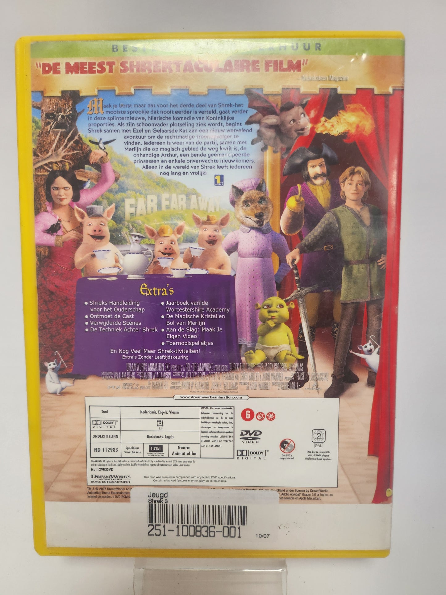 Shrek de Derde DVD Kids