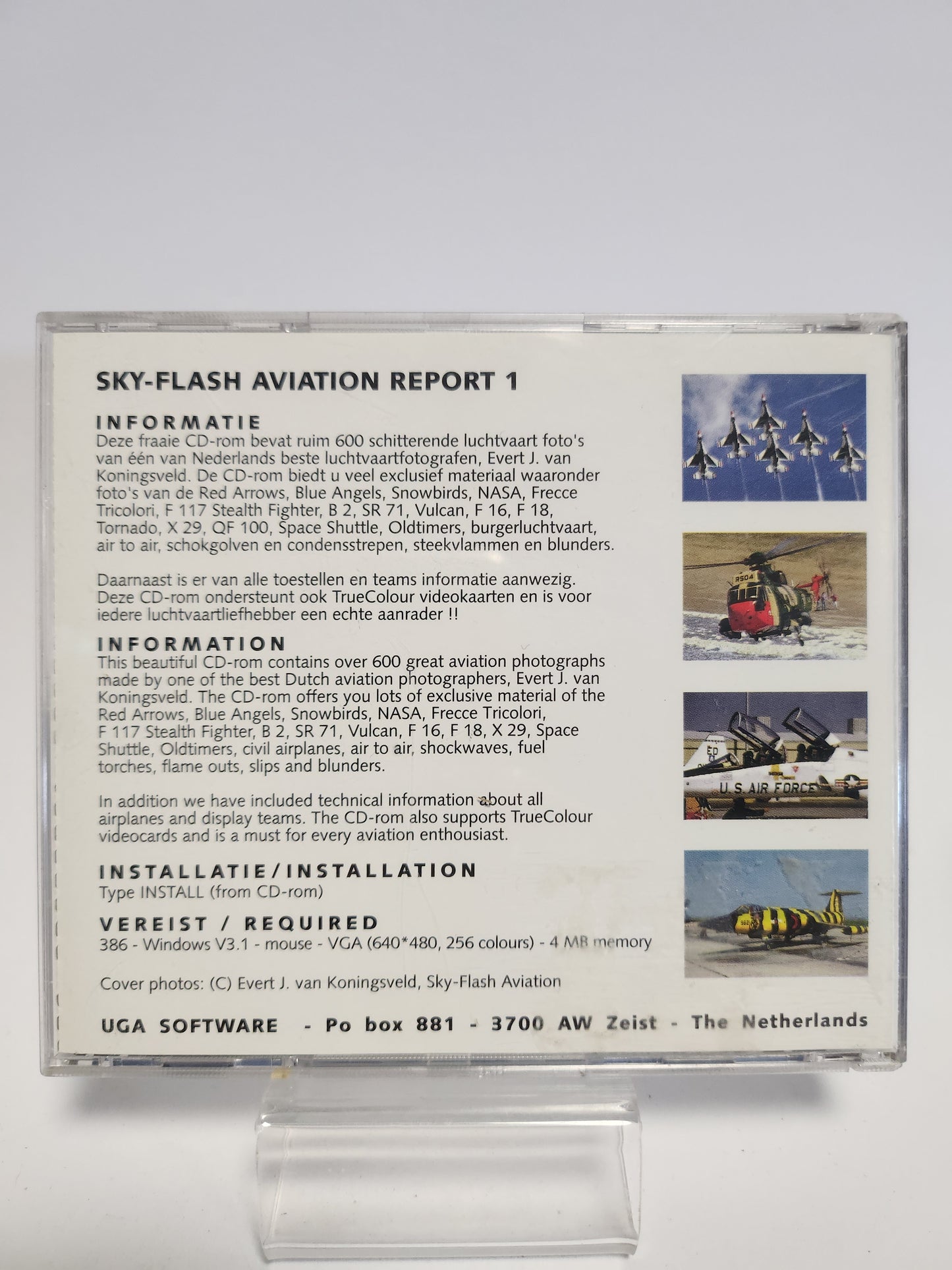 UGA Software Sky-Flash Aviation Report 1 PC