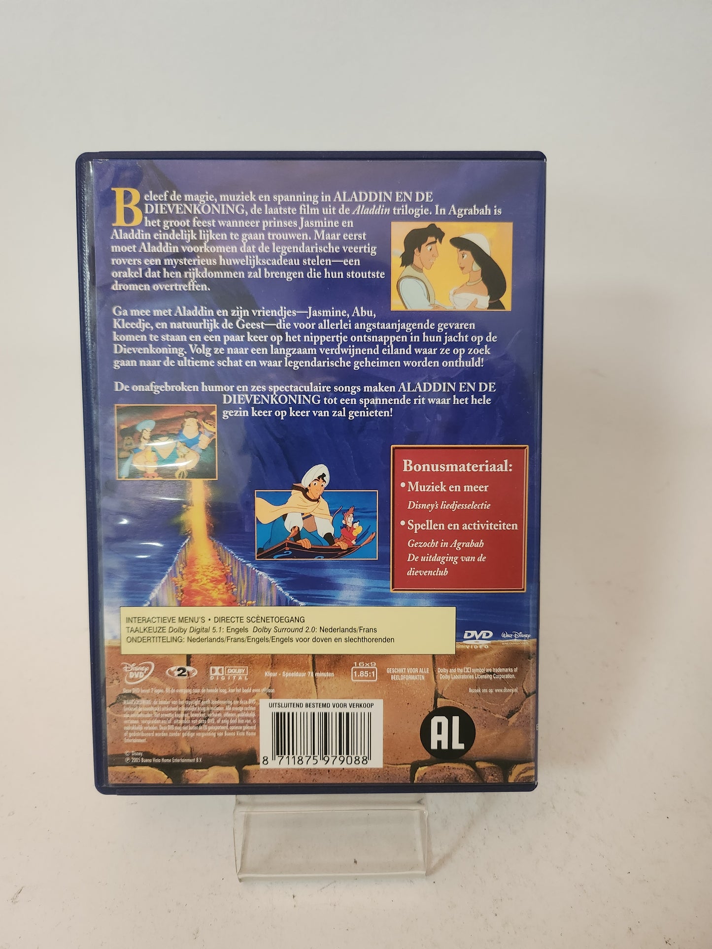 Aladdin en de Dievenkoning Dvd Kids
