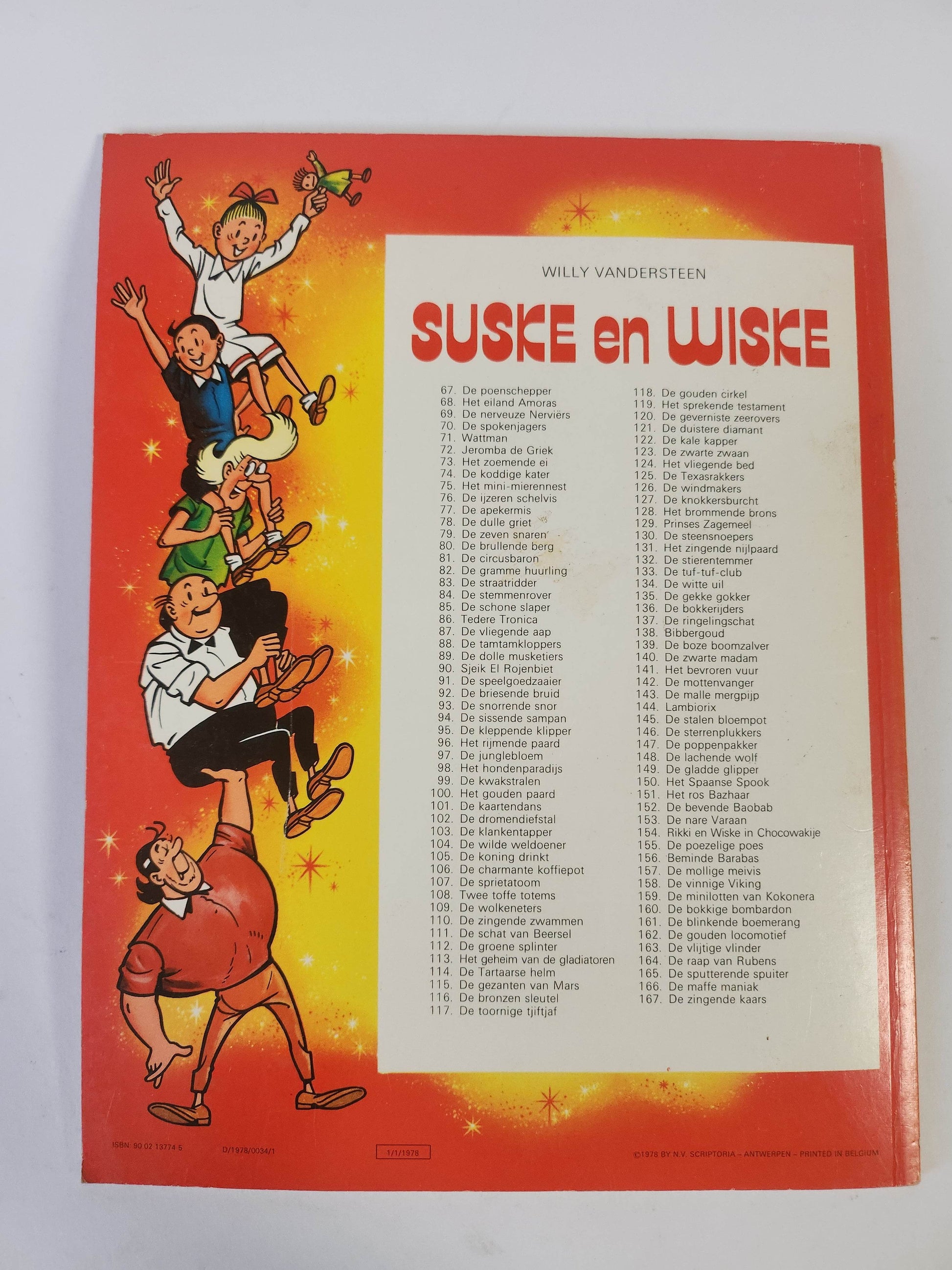 167: de Zingende Kaars Suske en Wiske - Feniks Gameshop