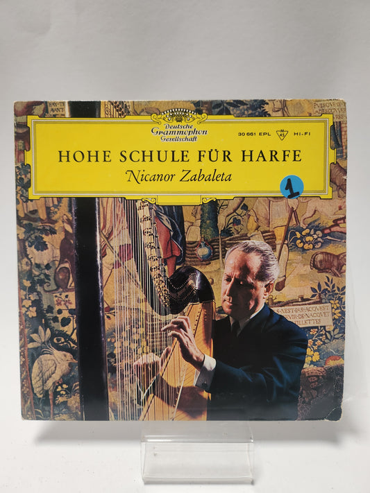 Nicanor Zabaleta: Hohe Schule fur Harfe Single Vinyl