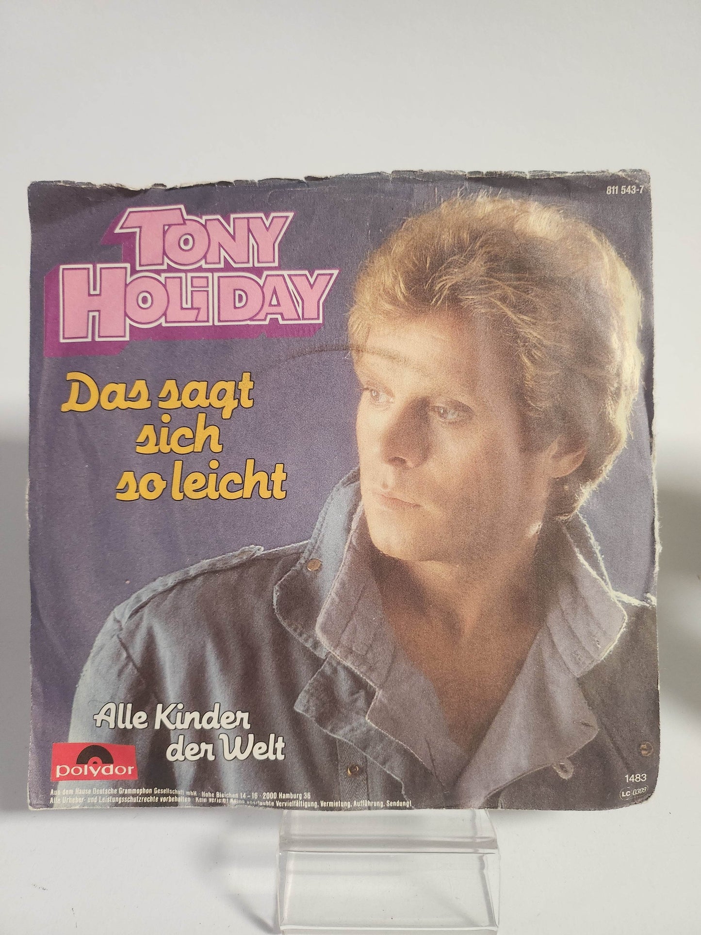 Tony Holiday: Das Sagt sich So Leicht Single Vinyl - Feniks Gameshop