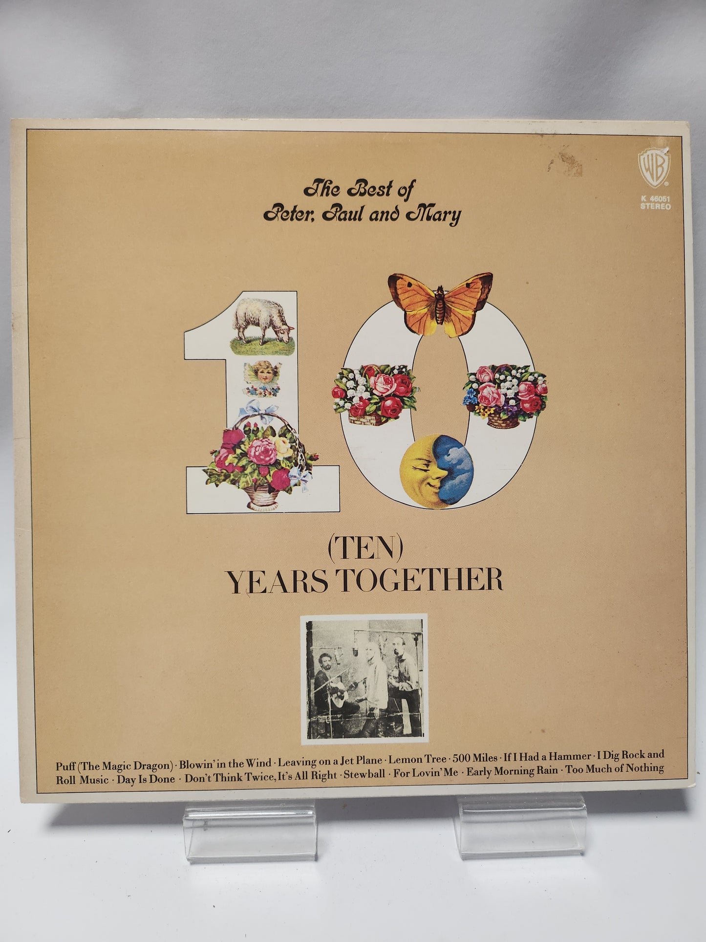 Peter, Paul and Mary: Ten Years Together LP Vinyl