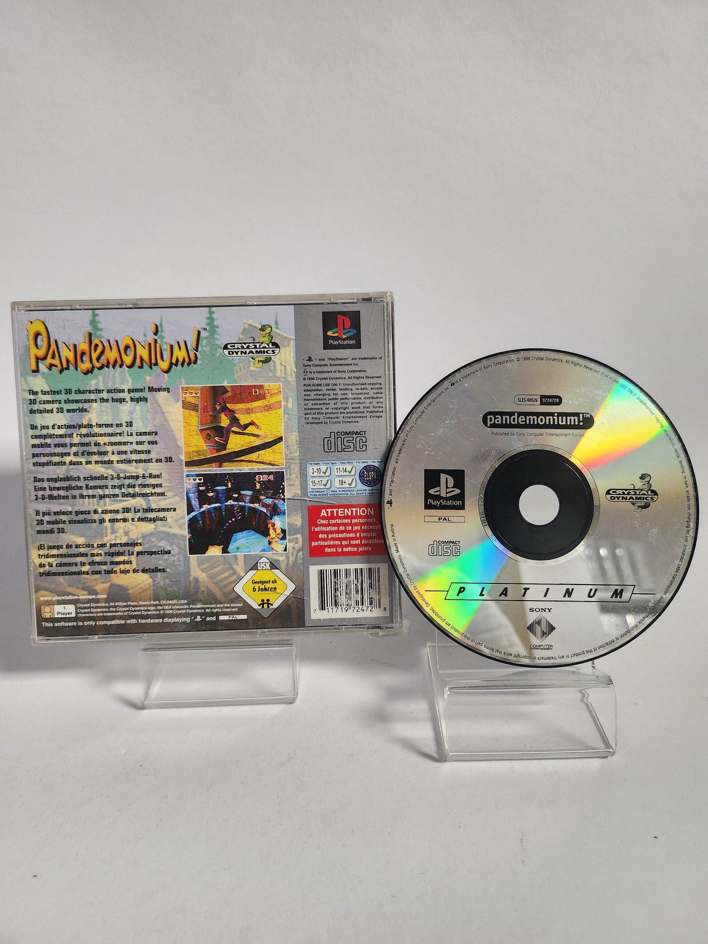 Pandemonium Platinum (No Book) PlayStation 1 - Feniks Gameshop