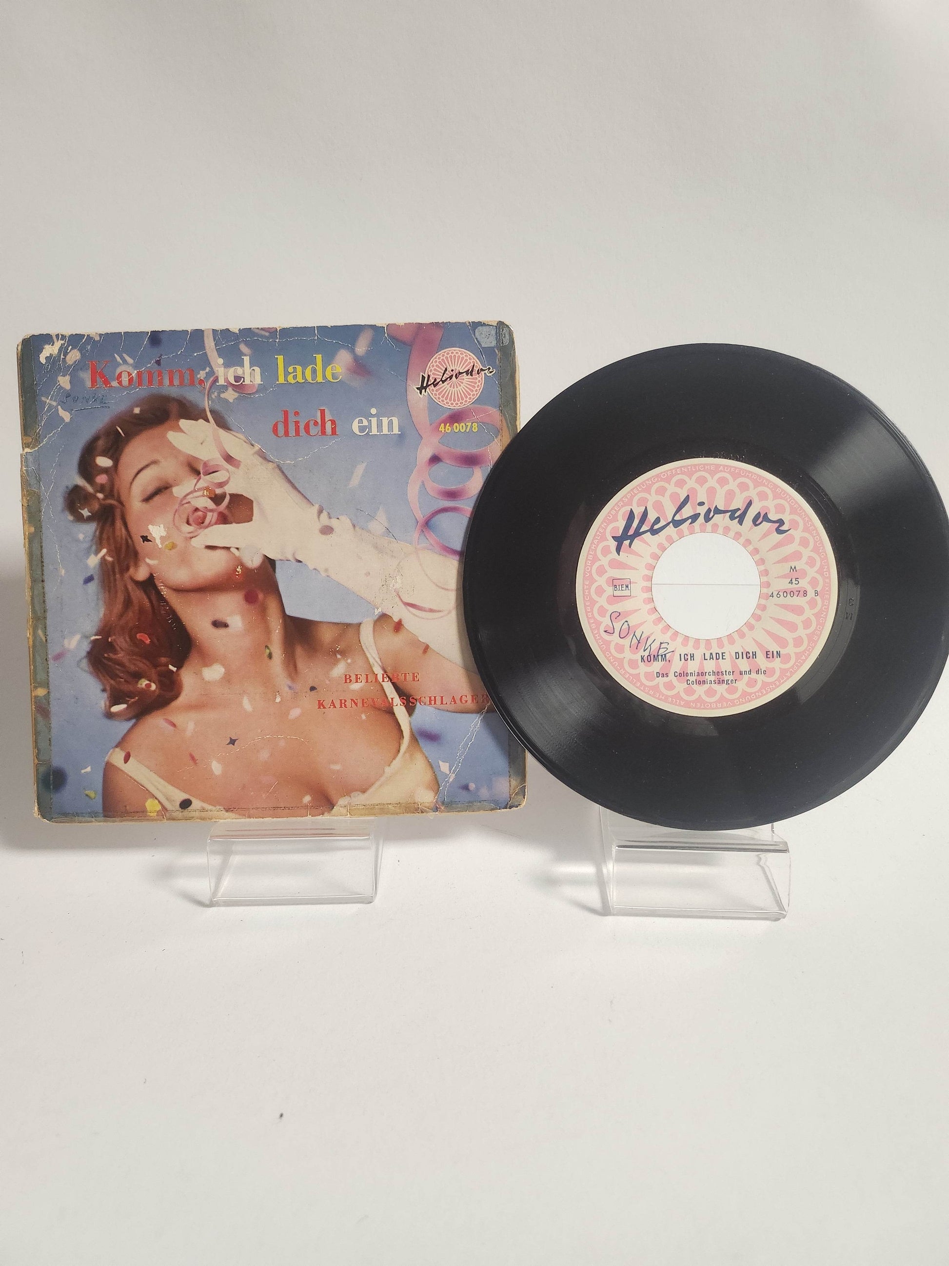 Komm, Ich Lade Dich Ein Single Vinyl - Feniks Gameshop