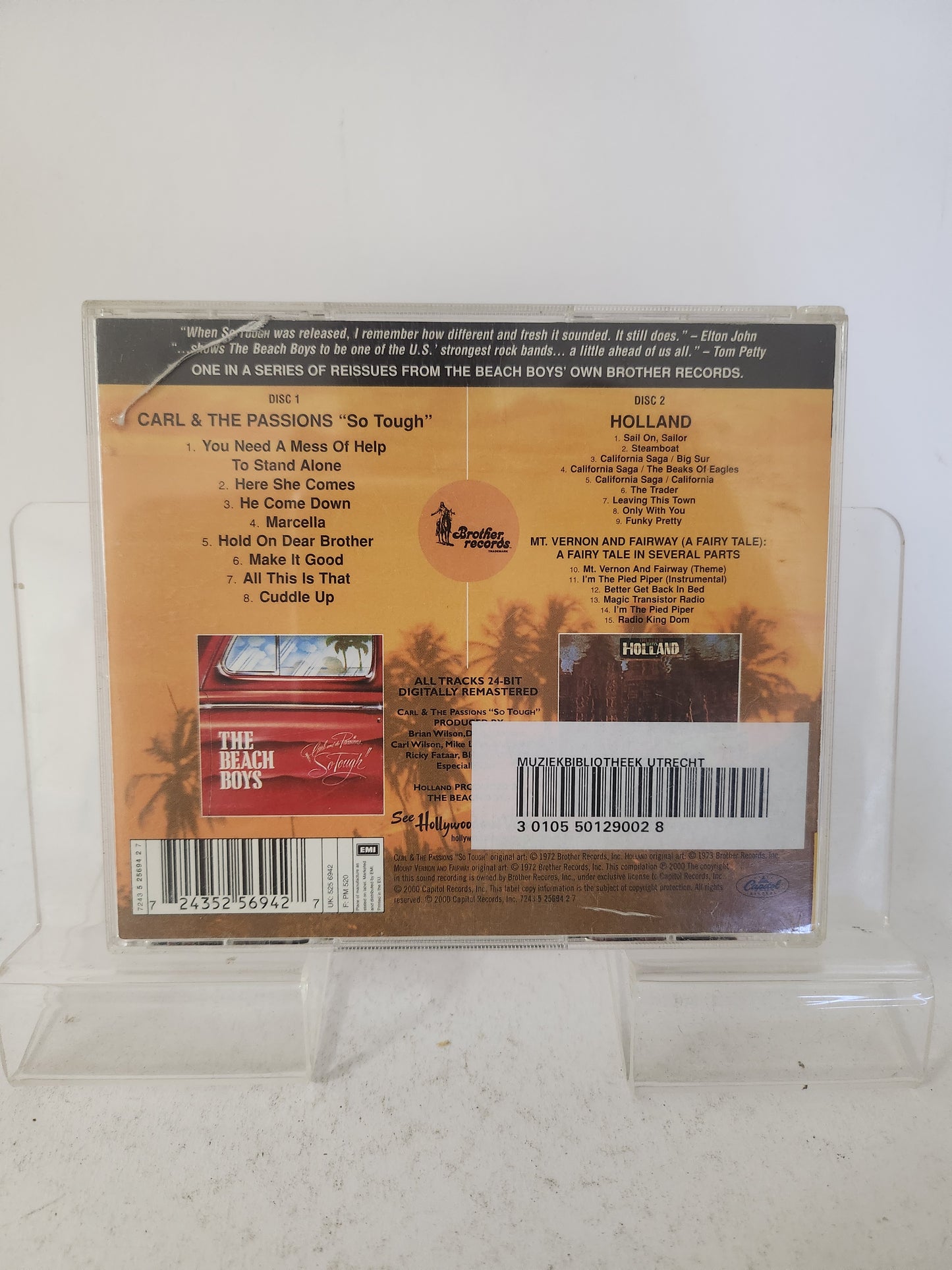 Beach Boys: Carl & the Passions "So Tough" CD