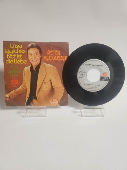 Peter Alexander: Unser tägliches Brot ist die Liebe Single Vinyl - Feniks Gameshop