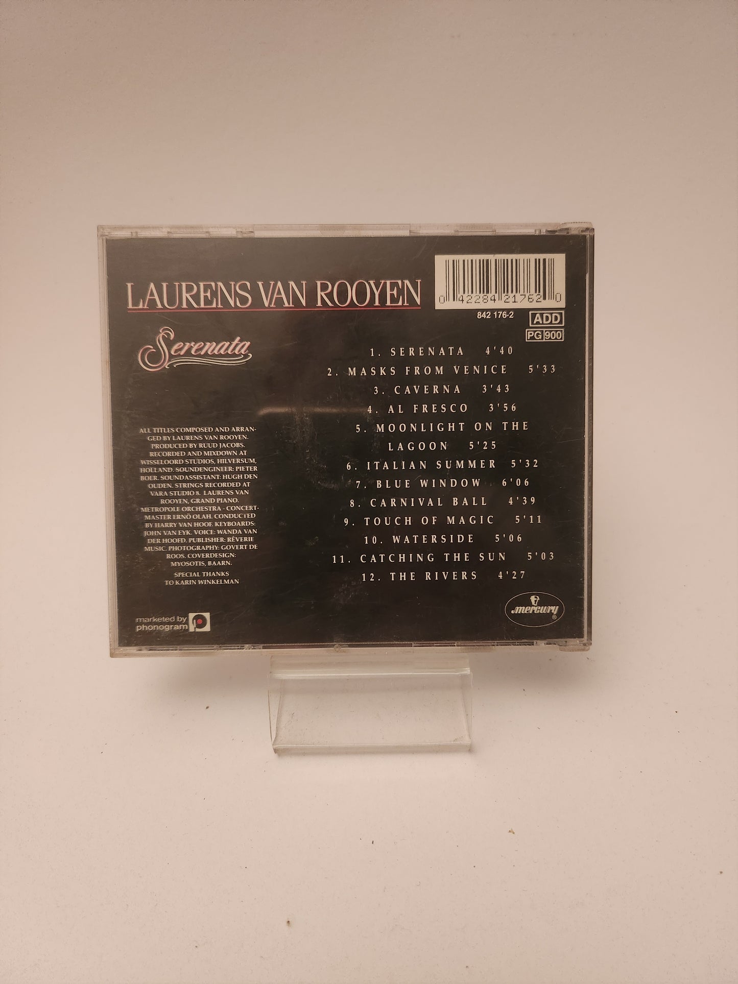 Laurens van Rooyen: Serenata CD