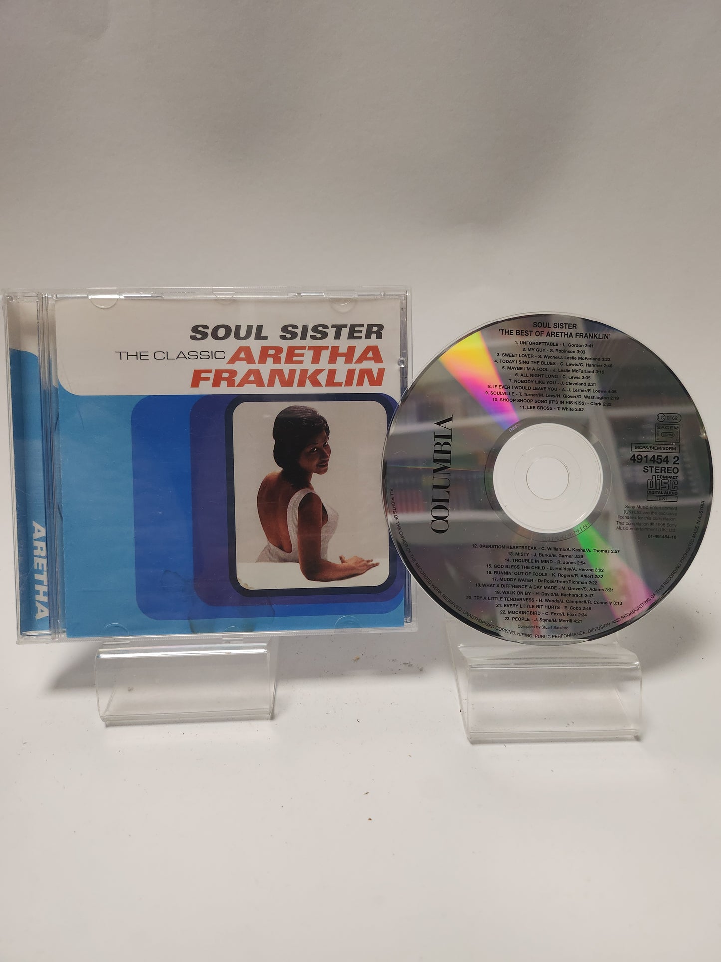 Aretha Franklin: Soul Sister "the Best of" CD