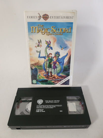 Magic Sword: Quest for Camelot VHS Kids