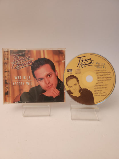 Frans Bauer: Wat ik je Wil Zeggen CD