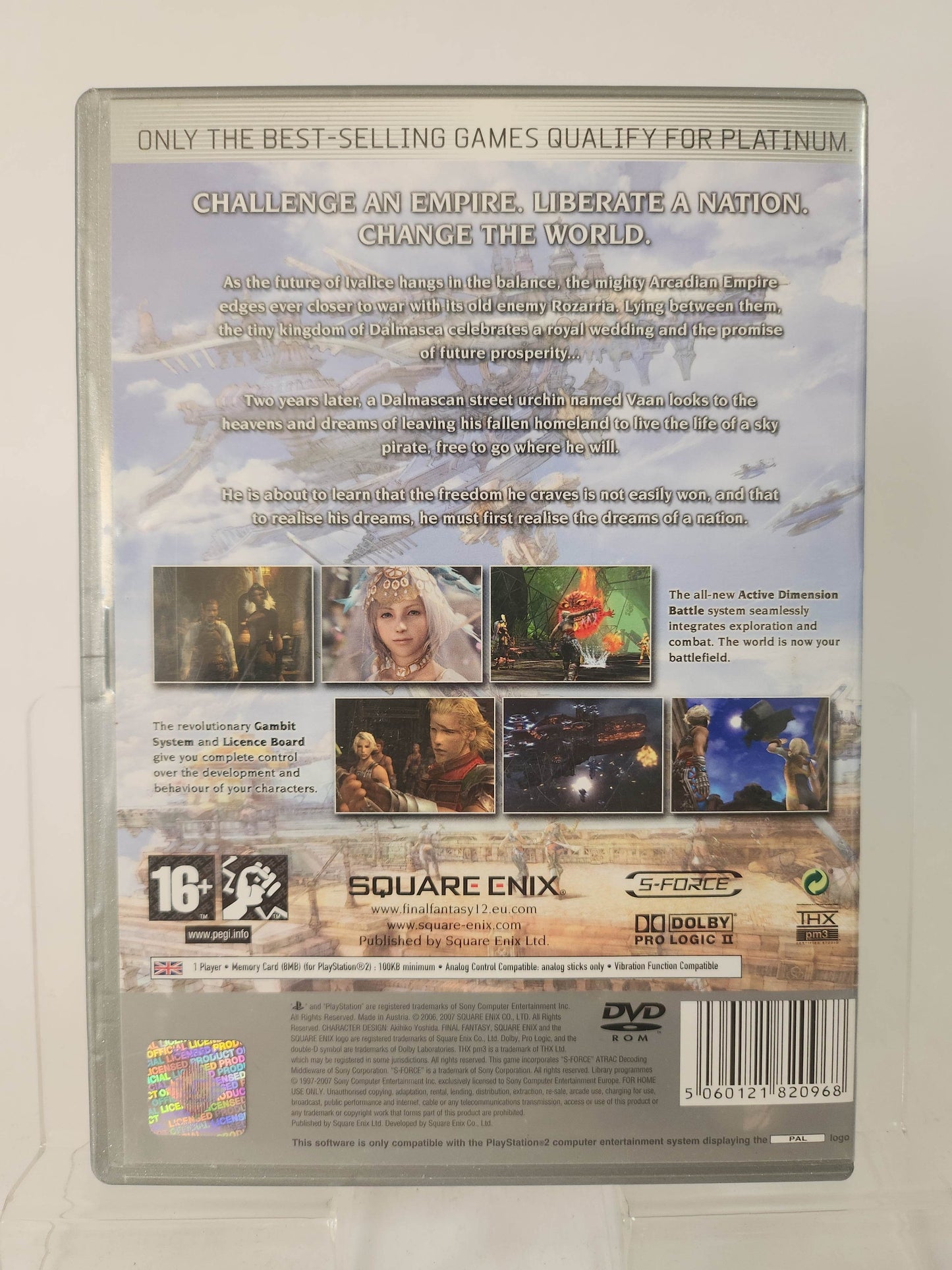 Final Fantasy XII Platinum Playstation 2 - Feniks Gameshop