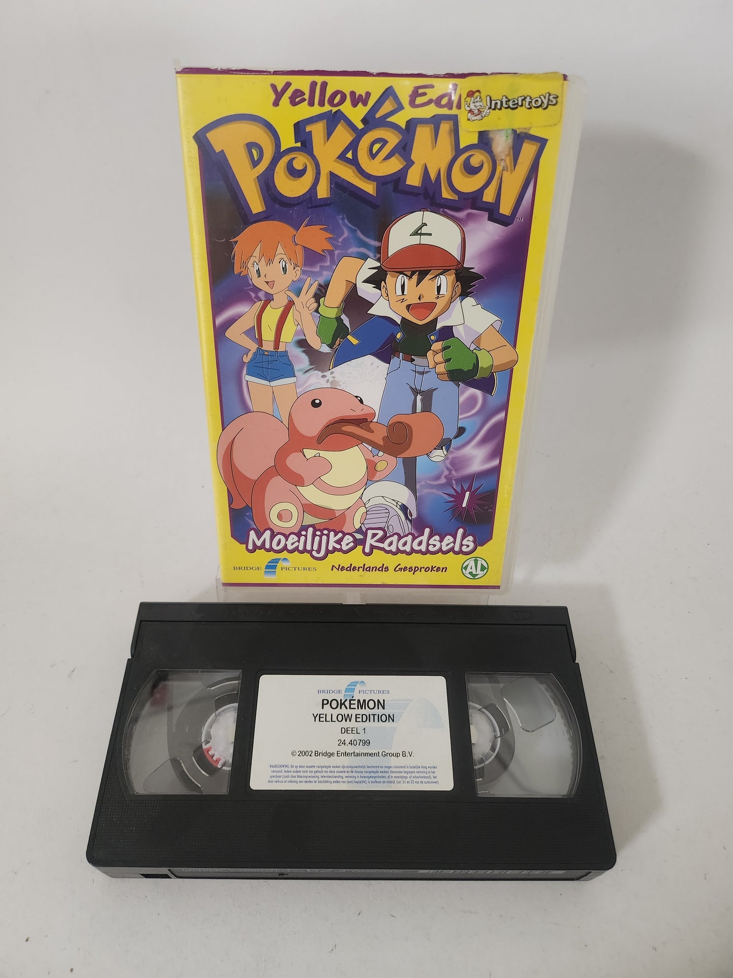 Pokemon Yellow Edition: Moeilijke Raadsels VHS Kids